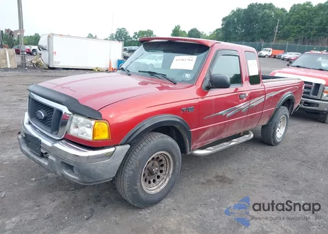 2004 Ford Ranger Edge/Tremor/Xlt из США, поврежденный, VIN 1FTZR45E44PB04142